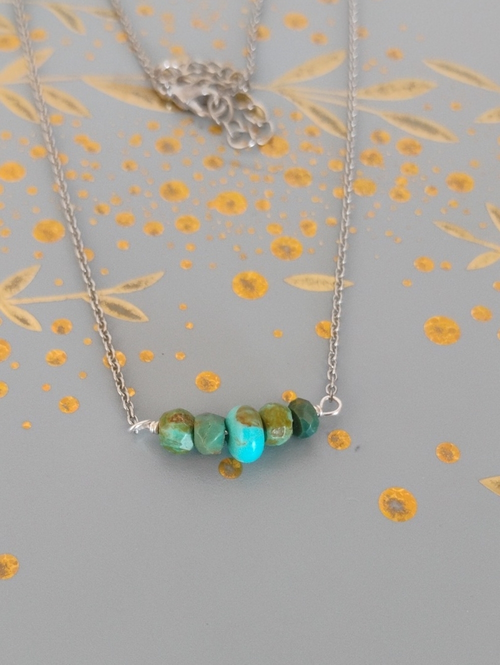 Grade A Kingman Turquoise Necklace